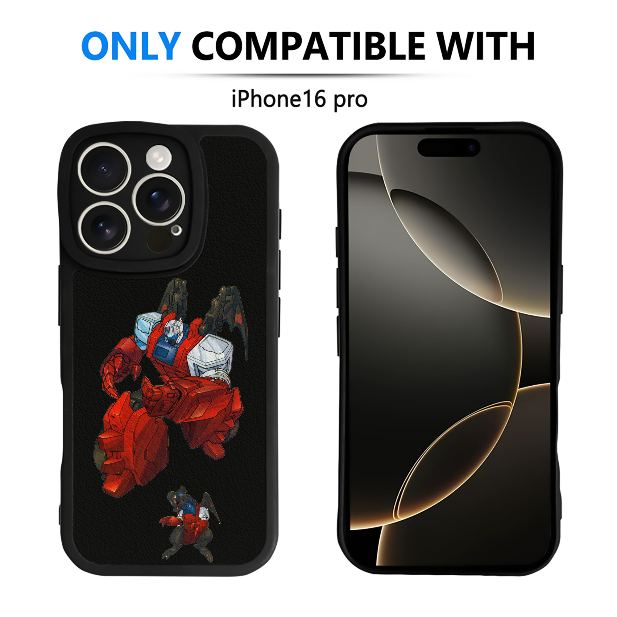 （画像用）  【iPhone 16シリーズ対応】シリコンスマホケース（レザー調） 材質：シリコン